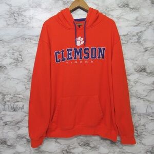 Clemson University Colosseum Orange Hoodie Size XXL